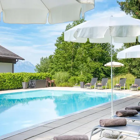 Romantik Gersberg Alm Mit Panoramablick Auf Und Outdoor Pool Ab Mai