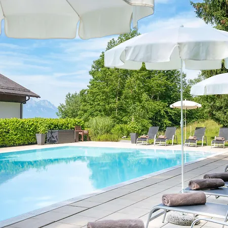 호텔 Romantik Gersberg Alm Mit Panoramablick Auf Und Outdoor Pool Ab Mai